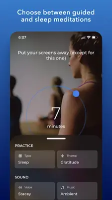 Meditation android App screenshot 5